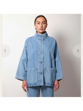 Gravel & Gold Marram Jacket Chore Coat YUBA WASH size 2